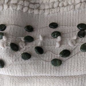 Earthy Green Fashion Necklace
